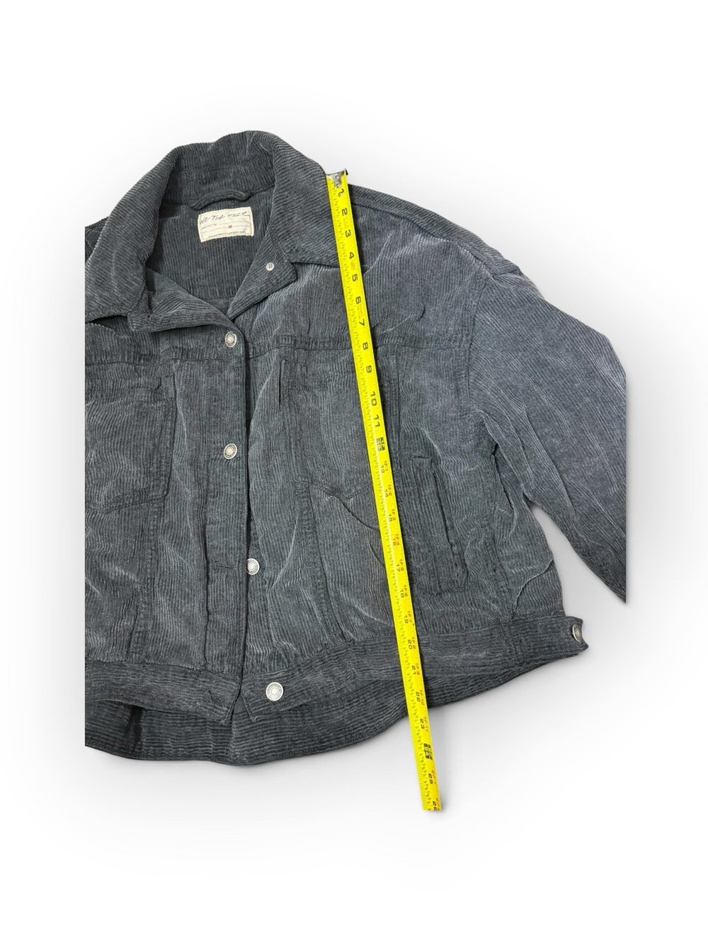 Free People Oversized Corduroy Utility Jacket Size Medium - Picture 13 of 16